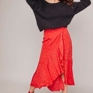 NWT ASTR The Label Nova Midi Skirt